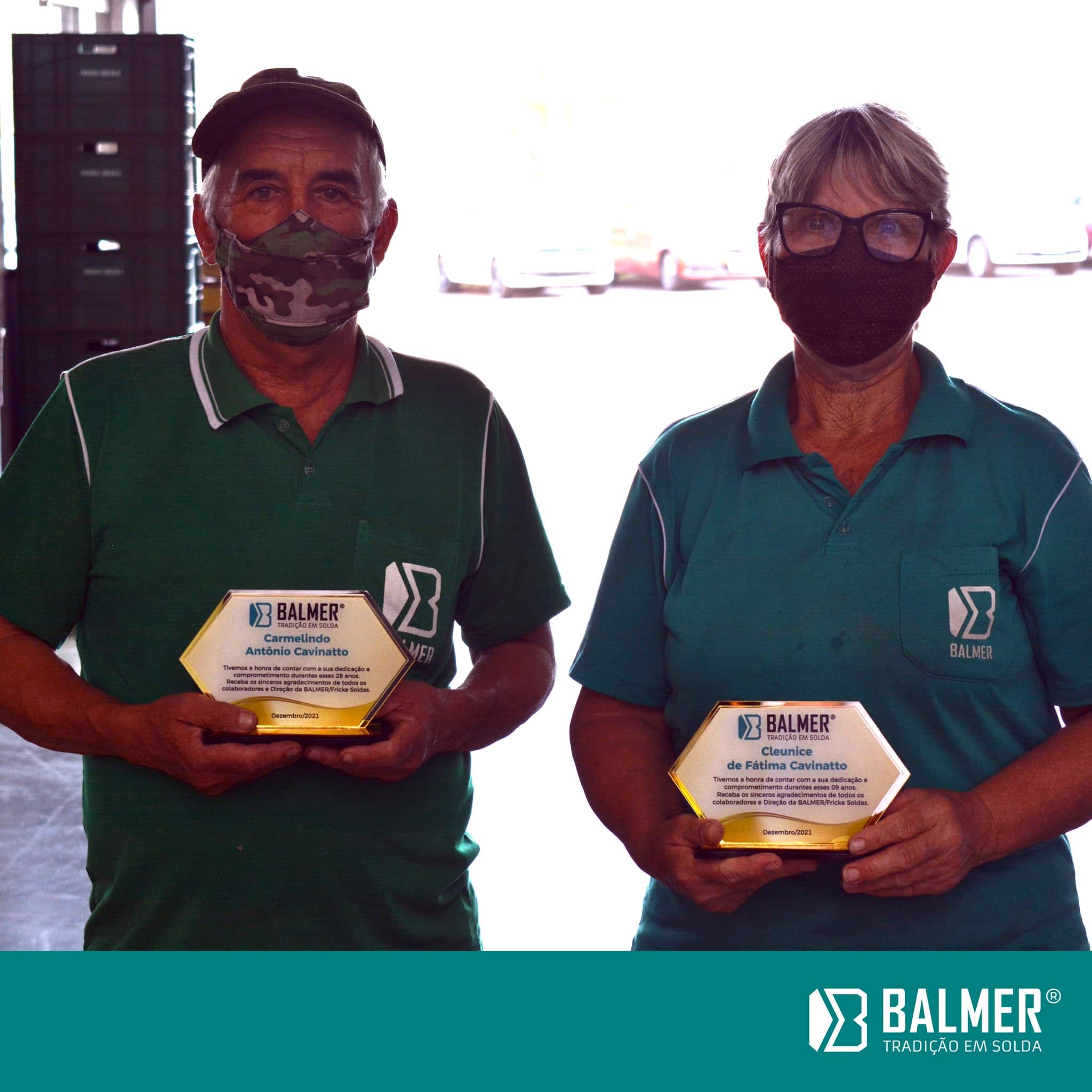 HOMENAGEM DA BALMER A COLABORADORES