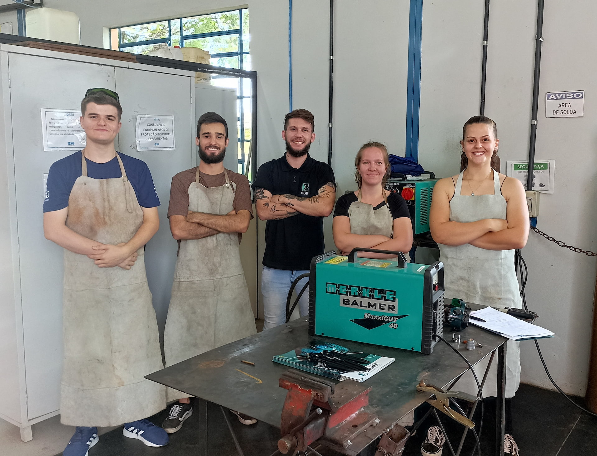 BALMER PARTICIPA DE WORKSHOP SOBRE PROCESSO CORTE PLASMA NA UNIVERSIDADE URI DE SANTO NGELO