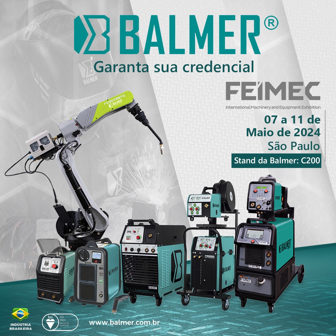 BALMER  presena confirmada na FEIMEC 2024