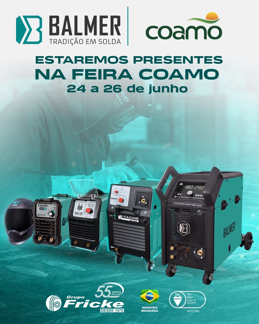 A BALMER estar presente no 19 Encontro de Inverno da Coamo