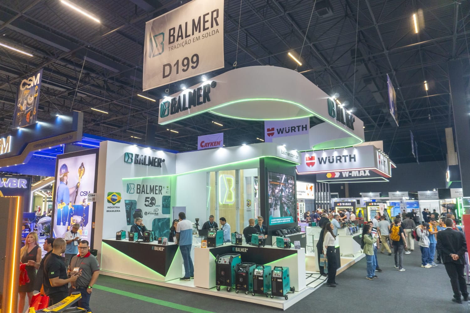 O stand da BALMER na FEICON foi um grande sucesso, e voc� fez parte disso.