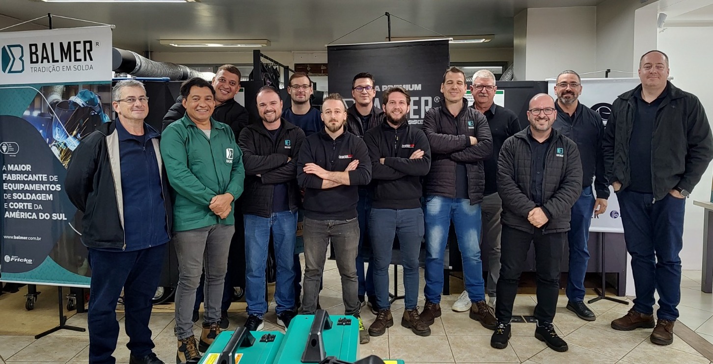 Treinamento BALMER by CEBORA fortalece atendimento ao mercado industrial