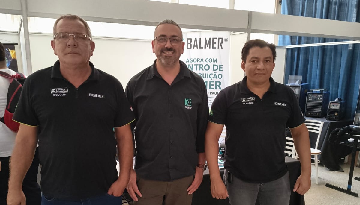 BALMER PRESENTE NO III MESTRE DA SOLDAGEM DO SENAI PIRACICABA